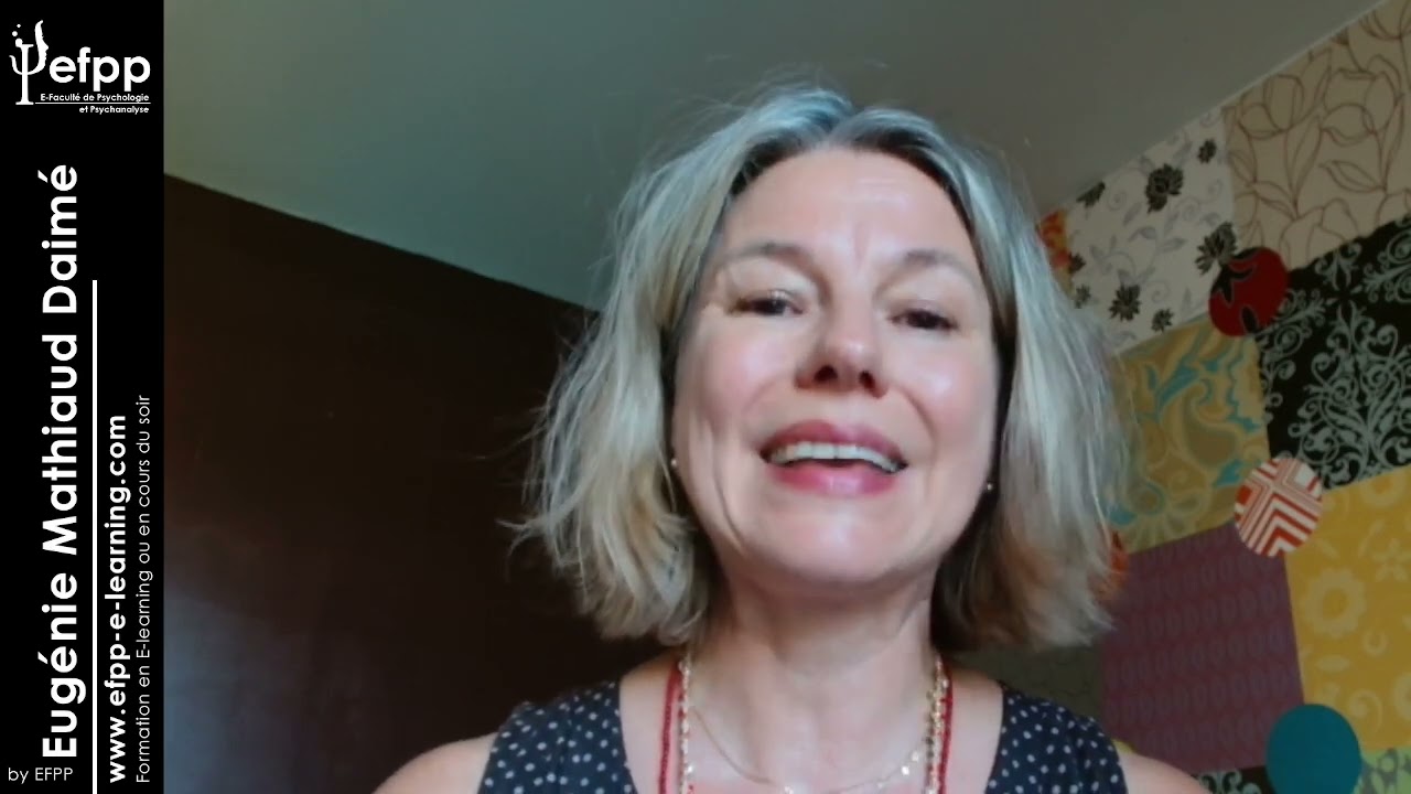 Présentation de la formation d'art thérapie par Eugénie Mathiaud Daimé