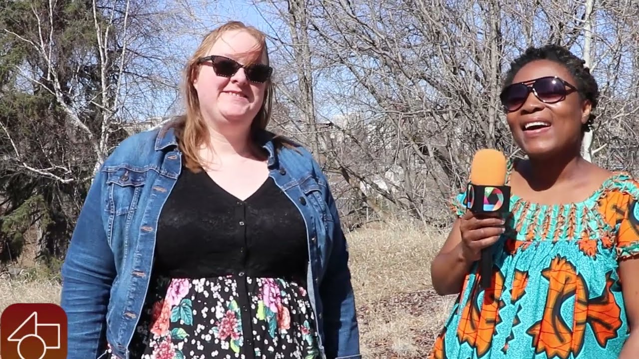 Sarah Shares Insight on Edmonton's Indigenous Art Park with Discover Your Heritage Host, Emi Batoum