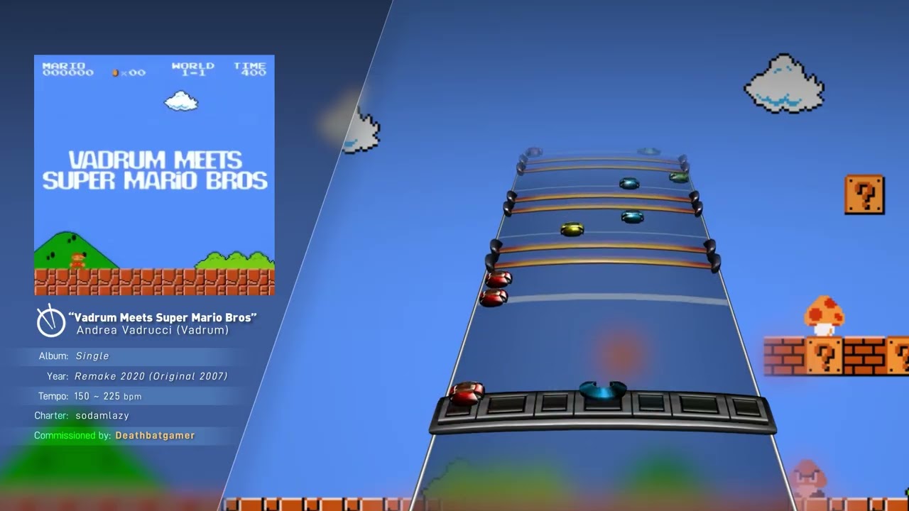 Vadrum - Super Mario Bros (Drum Chart)