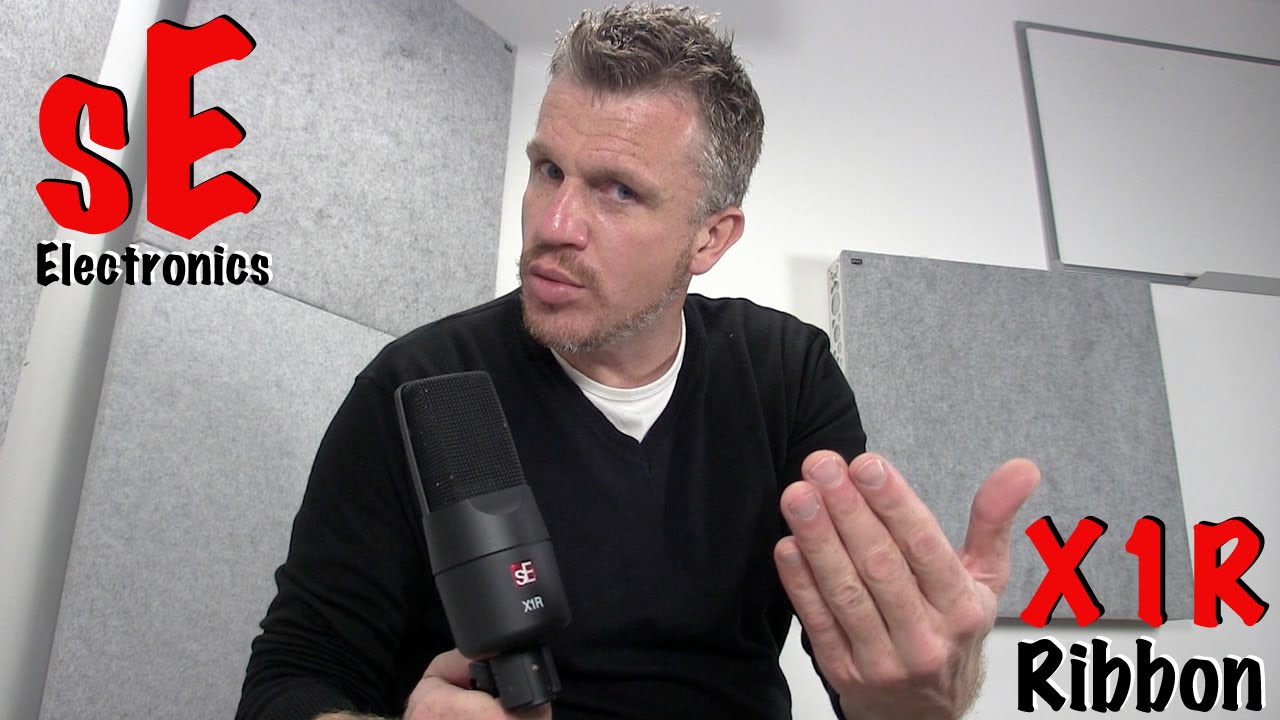Using the sE X1-R Ribbon Mic for Home Recording