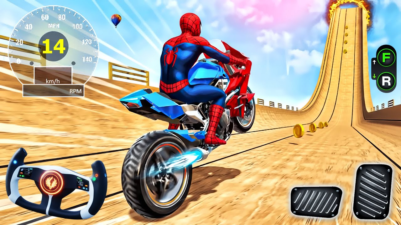 GT Bike Stunt Racing - Extreme Motocross Dirt Bike Racer - Android GamePlay