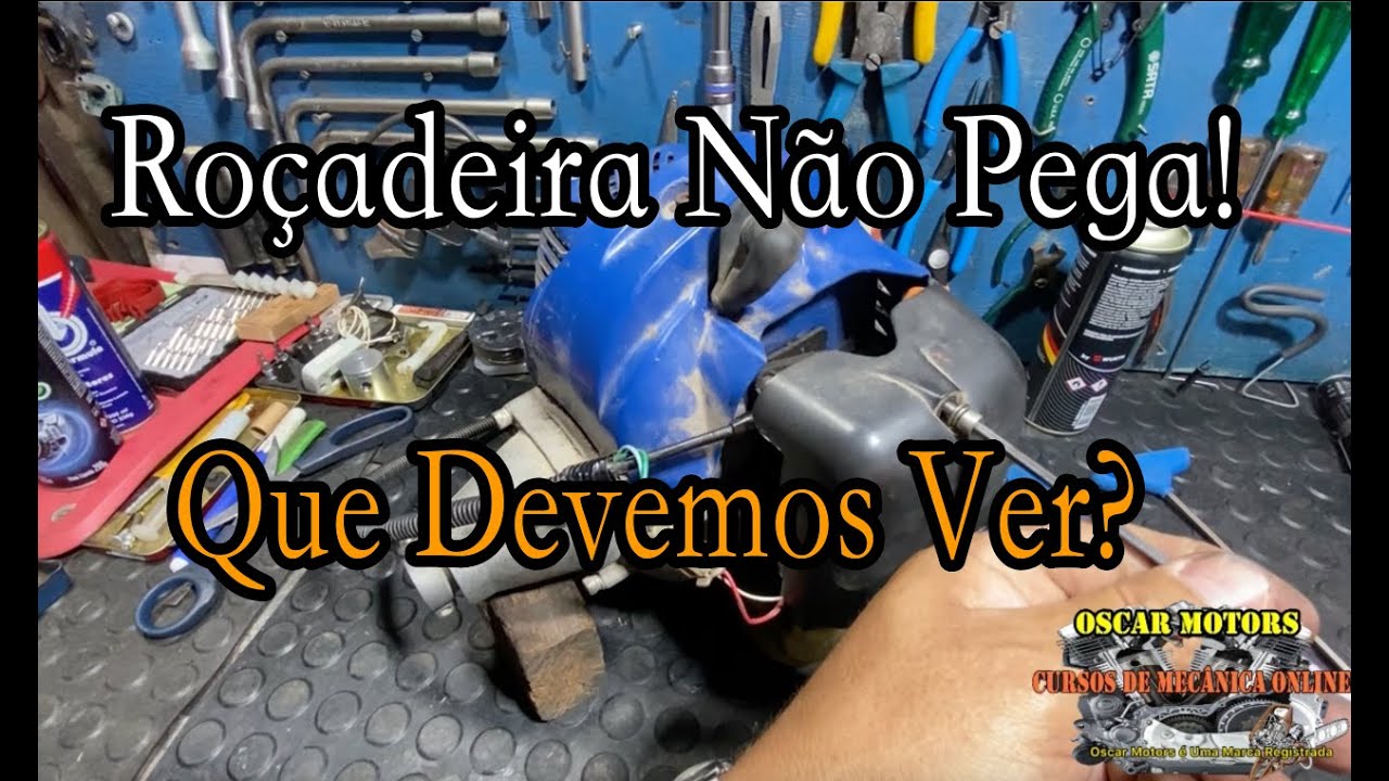 Roçadeira Boa Mas Com Um Pequeno Detalhe Que Não Deixa Funcionar