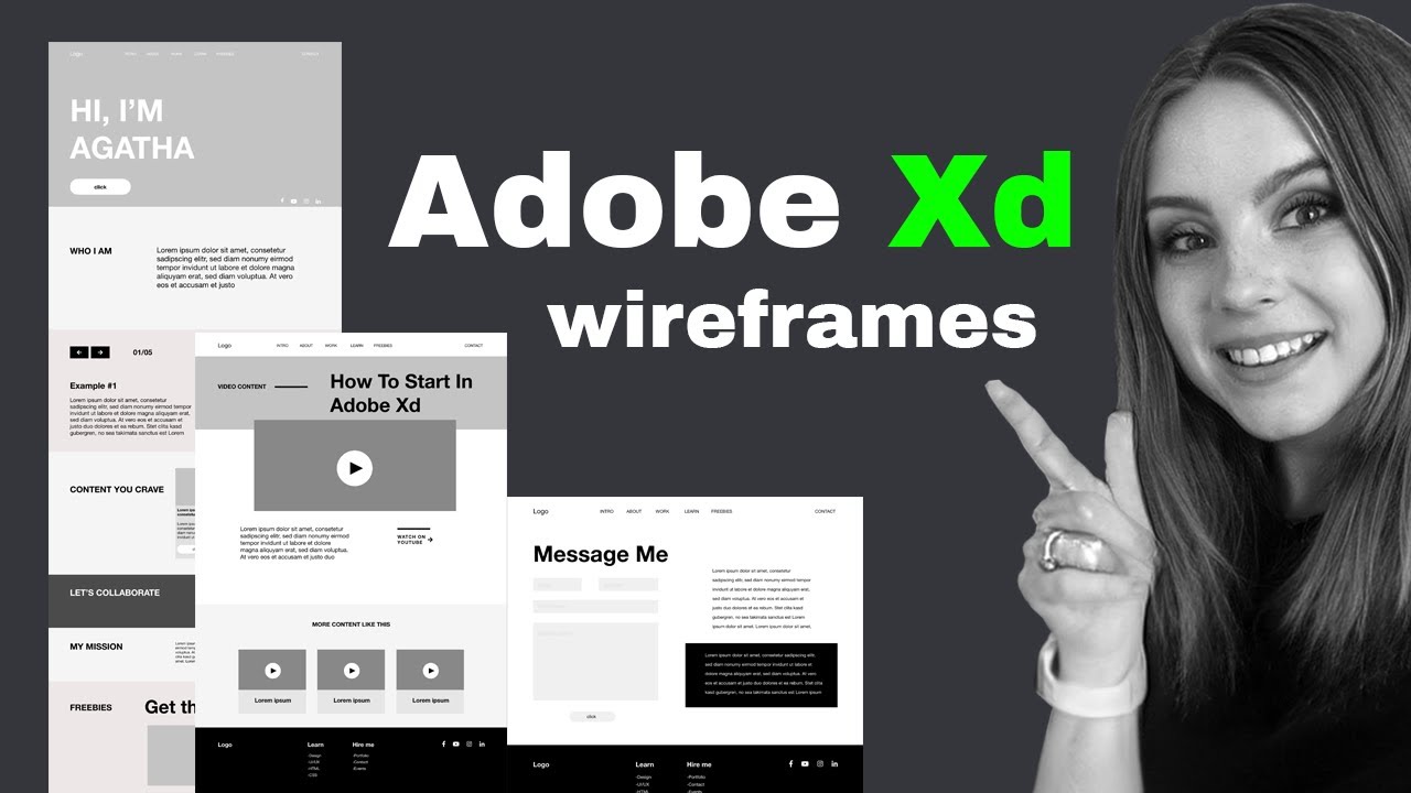 Jak stworzyć wireframes - Projektowanie strony internetowej dla początkujących w Adobe Xd #2