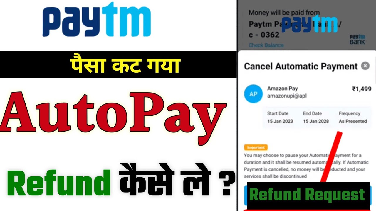 Paytm AutoPay Refund Kaise Le? | Automatic Payment Cancel Karne Ka Tarika