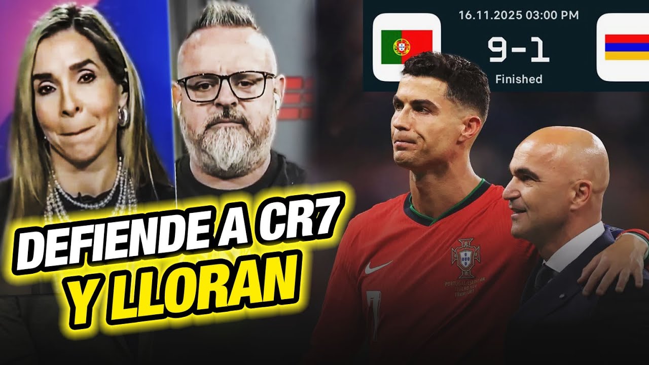 DT DE PORTUGAL DESTRUYE A ESPN y LLORAN PORQUE DEFIENDE A CRISTIANO RONALDO