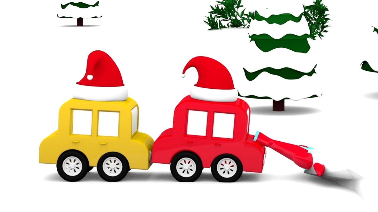 Le macchinine colorate festeggiano il nuovo anno! | Cartoni animati per bambini