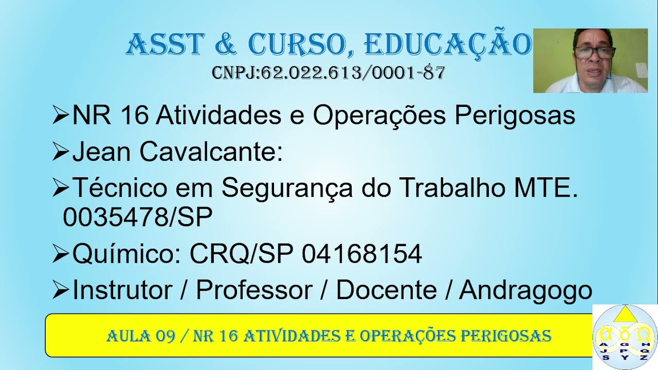 Aula 09 NR 16