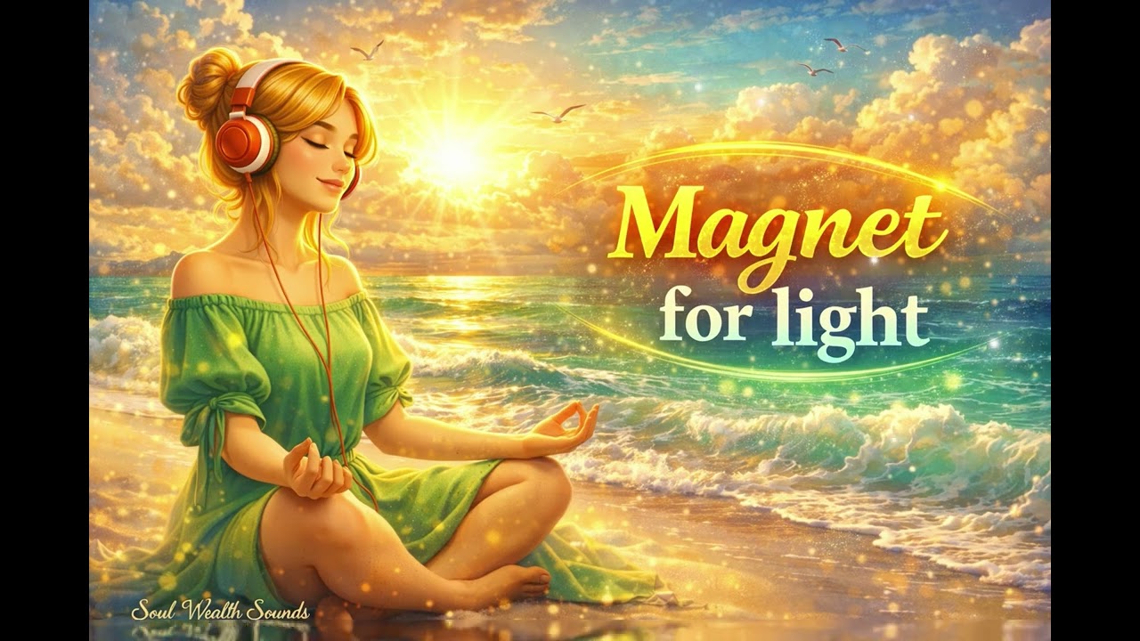MAGNET FOR LIGHT | Rich vibes music, manifestation, abundance, success
