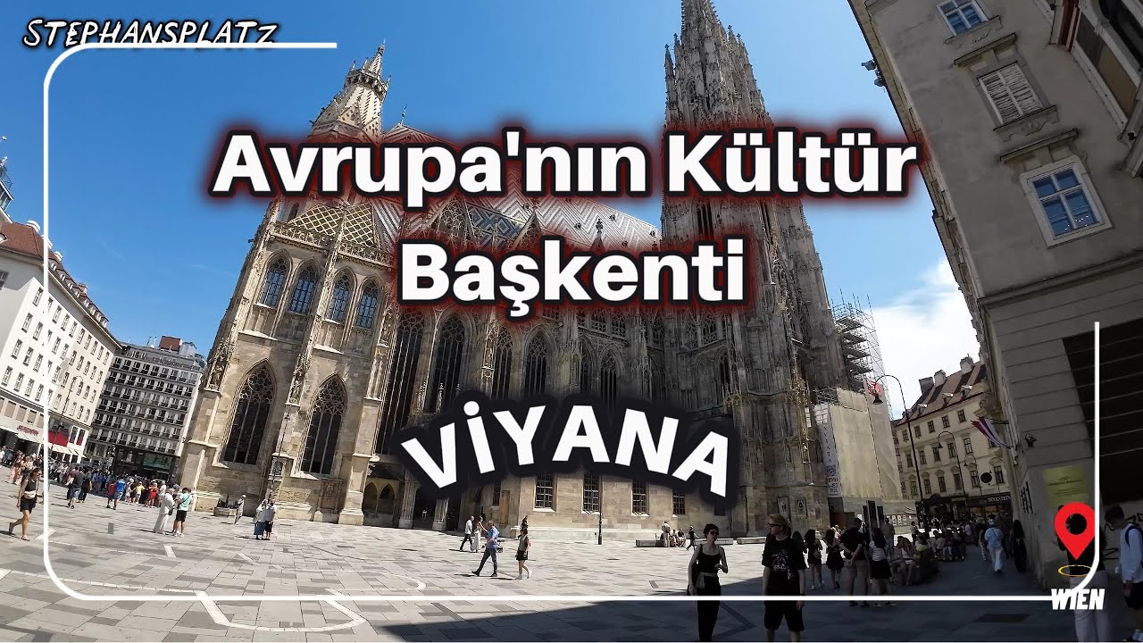 Avrupa'nın Kültür Başkenti Avusturya - Viyana Vlog - 4K