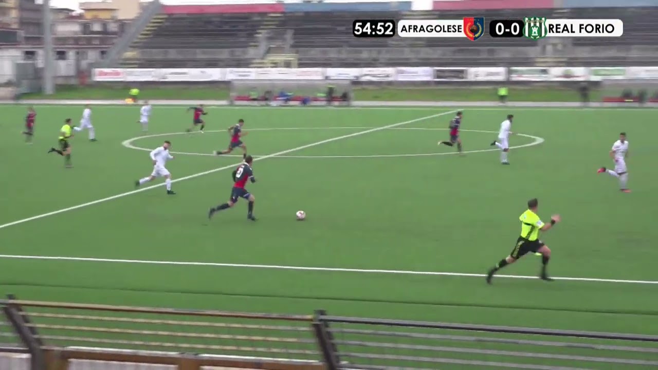 Eccellenza. Afragolese- Real Forio 0-1, la sintesi del match