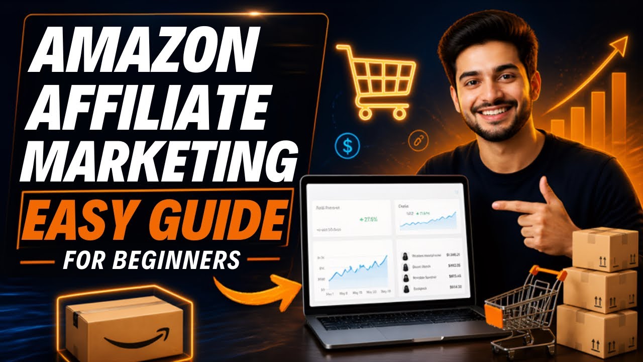 Партнерский маркетинг Amazon: простыми словами | Пошаговое руководство для начинающих | uk desi v...