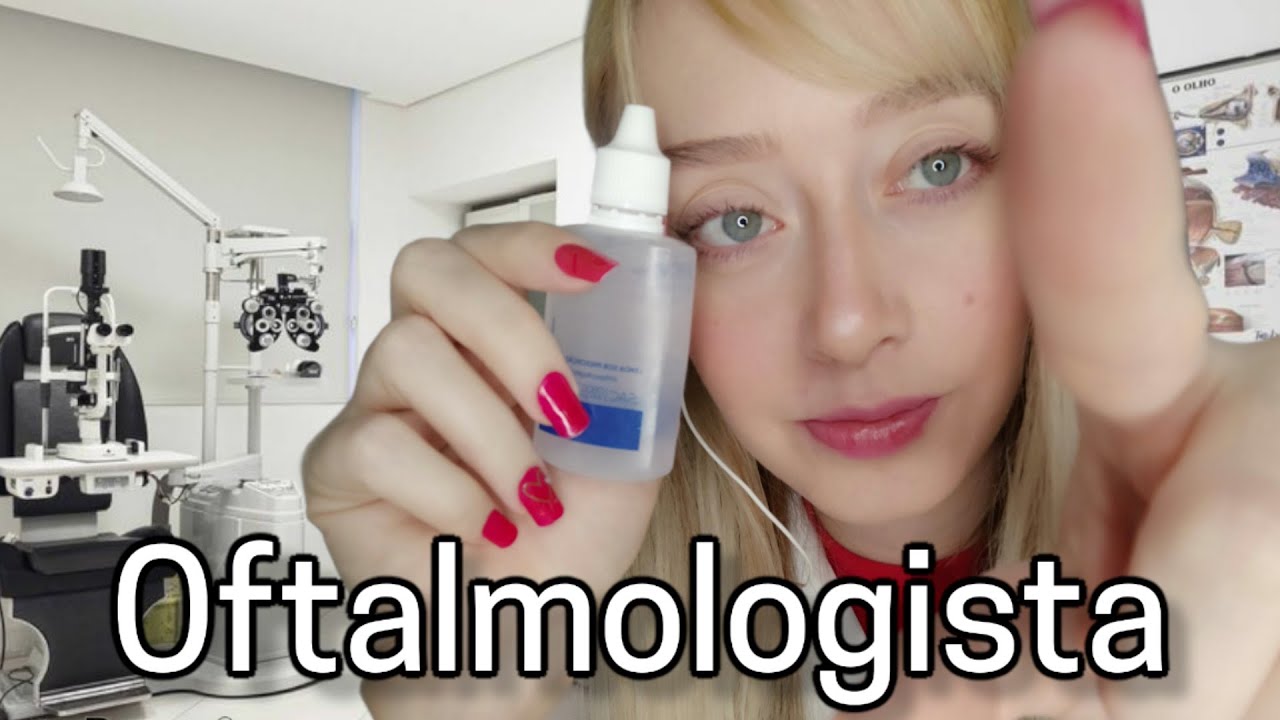 Asmr Roleplay Oftalmologista: Testando sua visão com voz suave e gatilhos visuais 👁️