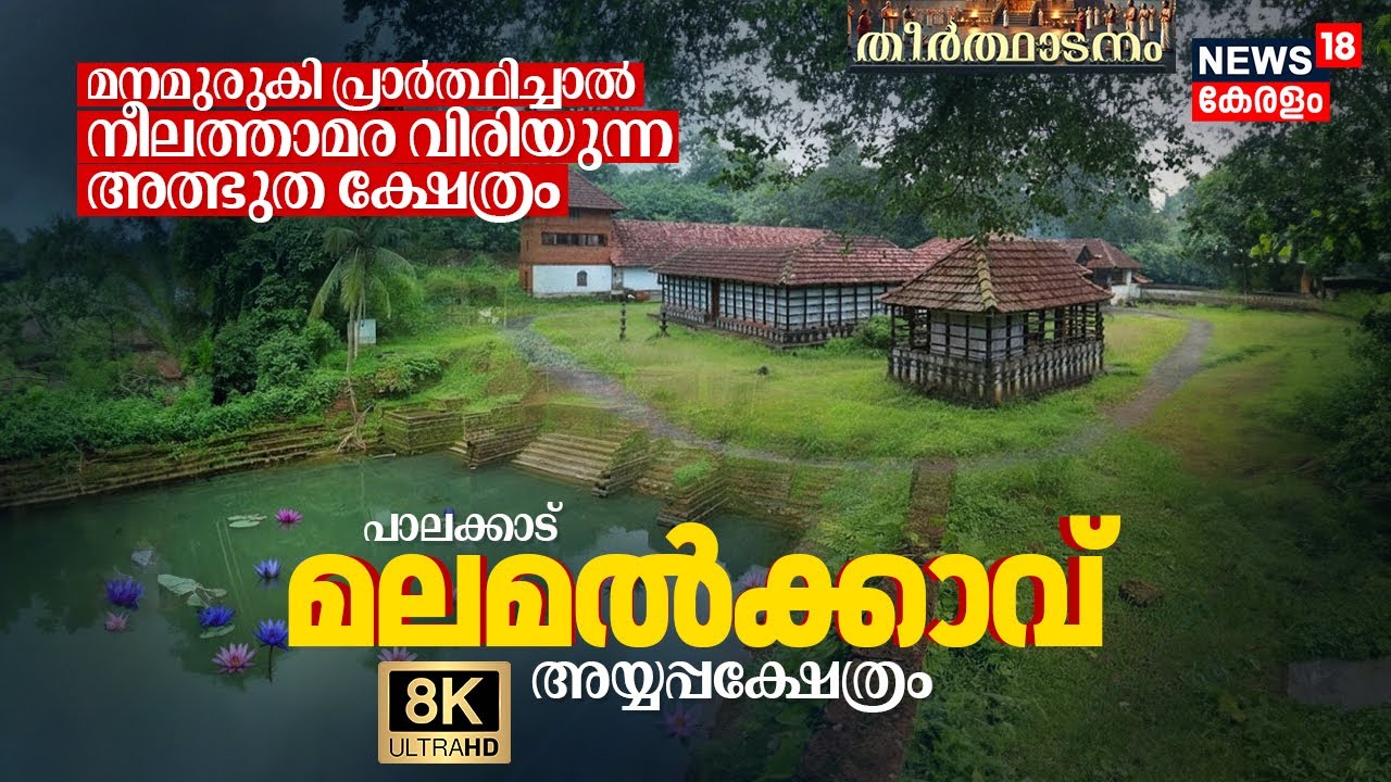 മനമുരുകി പ്രാർത്ഥിച്ചാൽ 'നീലത്താമര വിരിയുന്ന' അത്ഭുത ക്ഷേത്രം | Malamakkavu Ayyappa Temple 8K | N18V