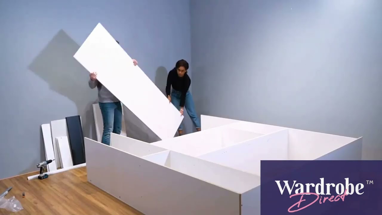 How to assemble 250cm Sliding Wardrobe Paris Deluxe