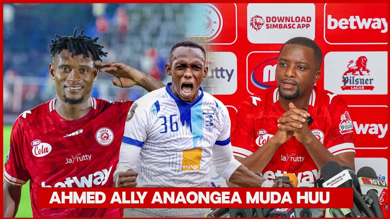 🔴LIVE:SEMAJI AHMED ALLY ANAZUNGUMZA MUDA HUU MIPANGO YA KUMCHAKAZA STADE MALIEN