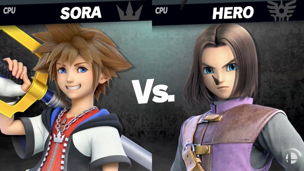 Super Smash Bros. Ultimate - Sora vs Hero