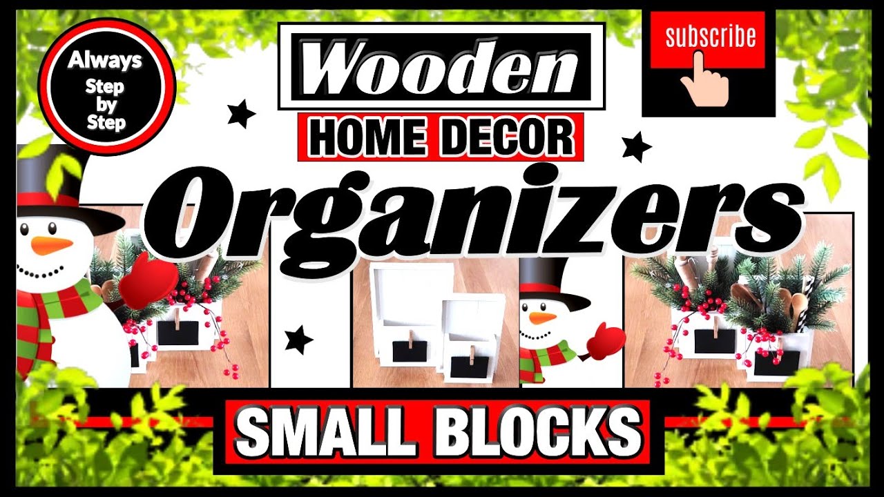 ✅DOLLAR TREE SMALL JENGA BLOCKS DIYS✅ TUMBLING TOWER BLOCKS WOODEN ORGANIZERS✅GRAB YOUR BLOCKS NOW‼️