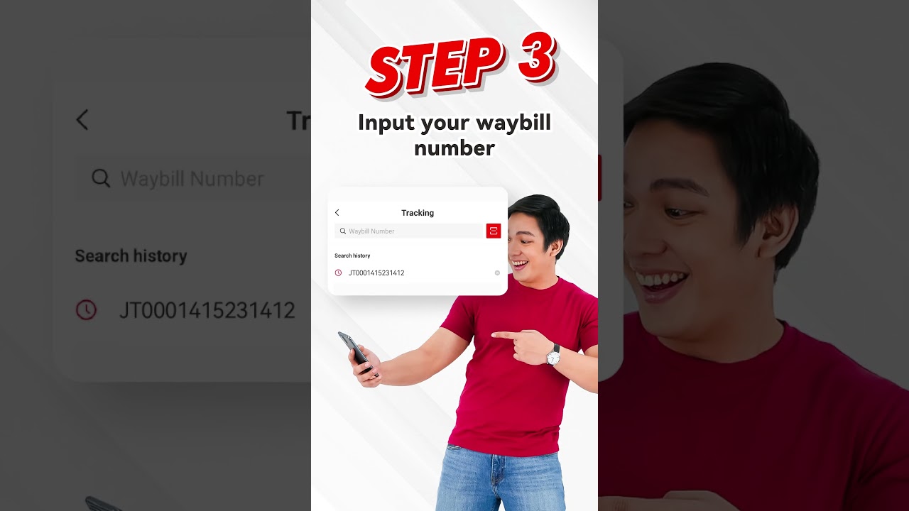 Lacak Pesanan Anda menggunakan Aplikasi Seluler J&T Express!