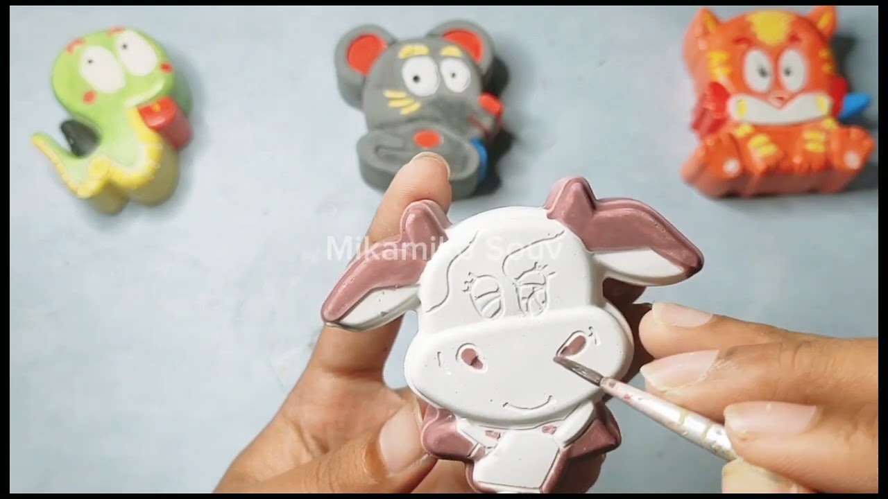 Tutorial painting "Shio Kerbau" 🦬 Imlek Edition 