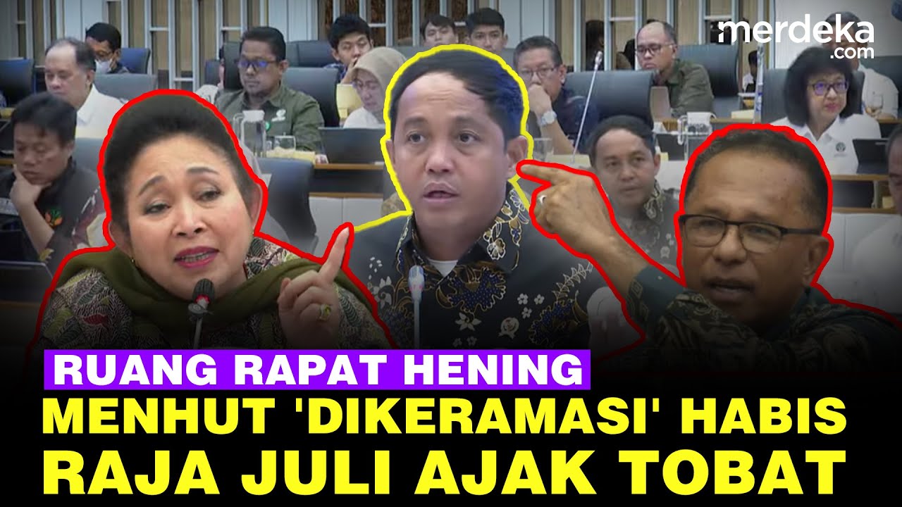 [FULL] Kemarahan Titiek Soeharto & Anggota DPR 'Keramasi' Menteri, Raja Juli Ajak Tobat Bersama