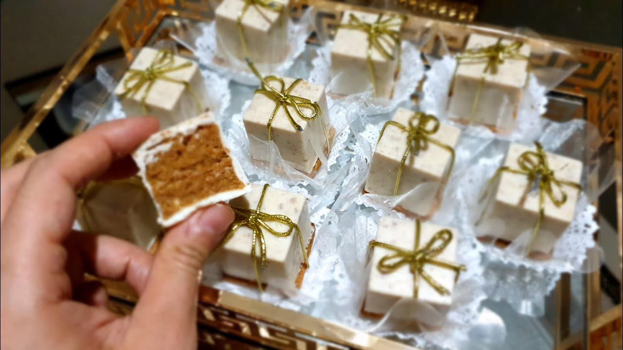جديد حلويات الورشات 🥰دليس اللوتس الوصفة الاكثر طلب 😋ذوق جديد وشكل مميز