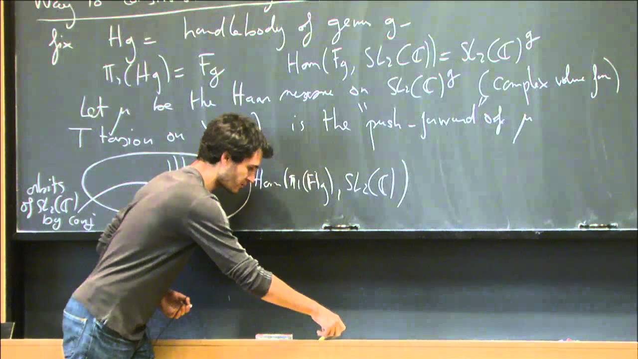 Differential geometry on the character variety - Julien March&eacute;