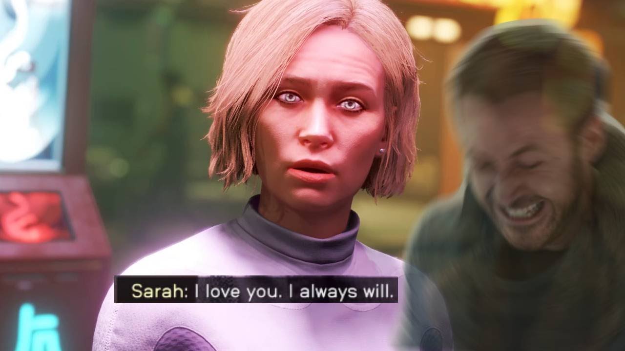 (spoilers) sarah morgan waifu moment - Starfield