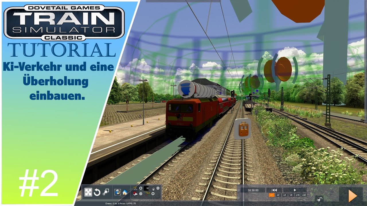 Train Simulator Classic | Szenario erstellen | Ki-Verkehr und eine Überholung einbauen | #2 |