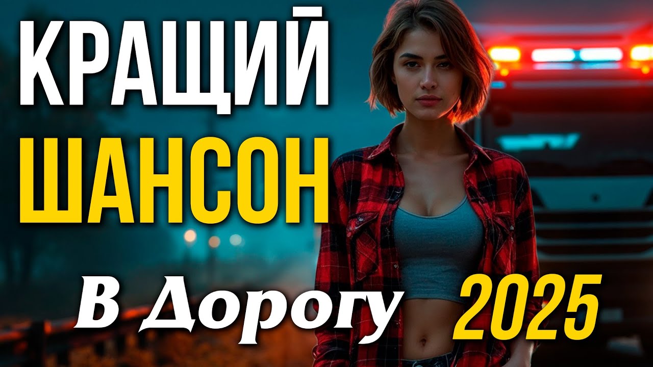 Кращий Шансон в Дорогу 2025 🚗 Українські ХІТИ для душі