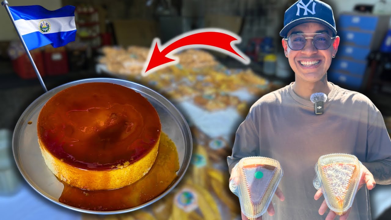 ¡Nunca Había Probado Esto! Quesillo Venezolano en Soyapango 😱🇸🇻