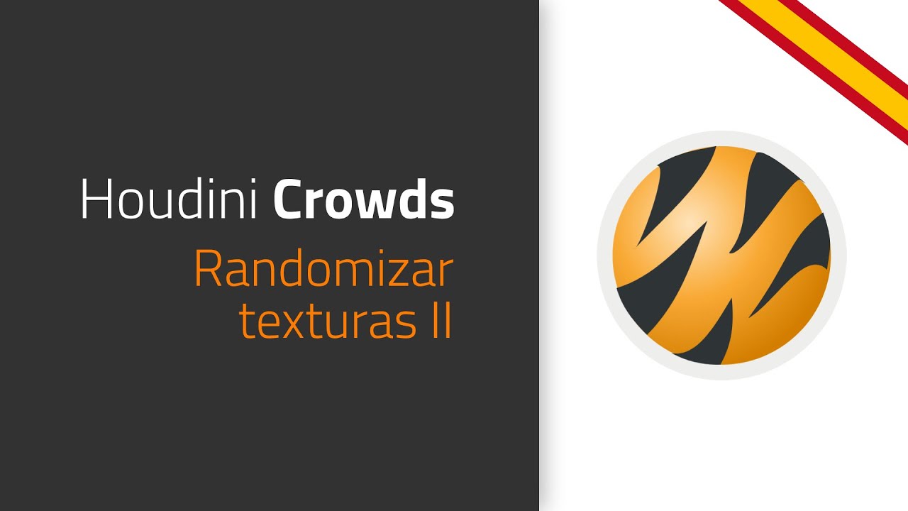 Randomizar texturas (2º método) | Crowds en Houdini