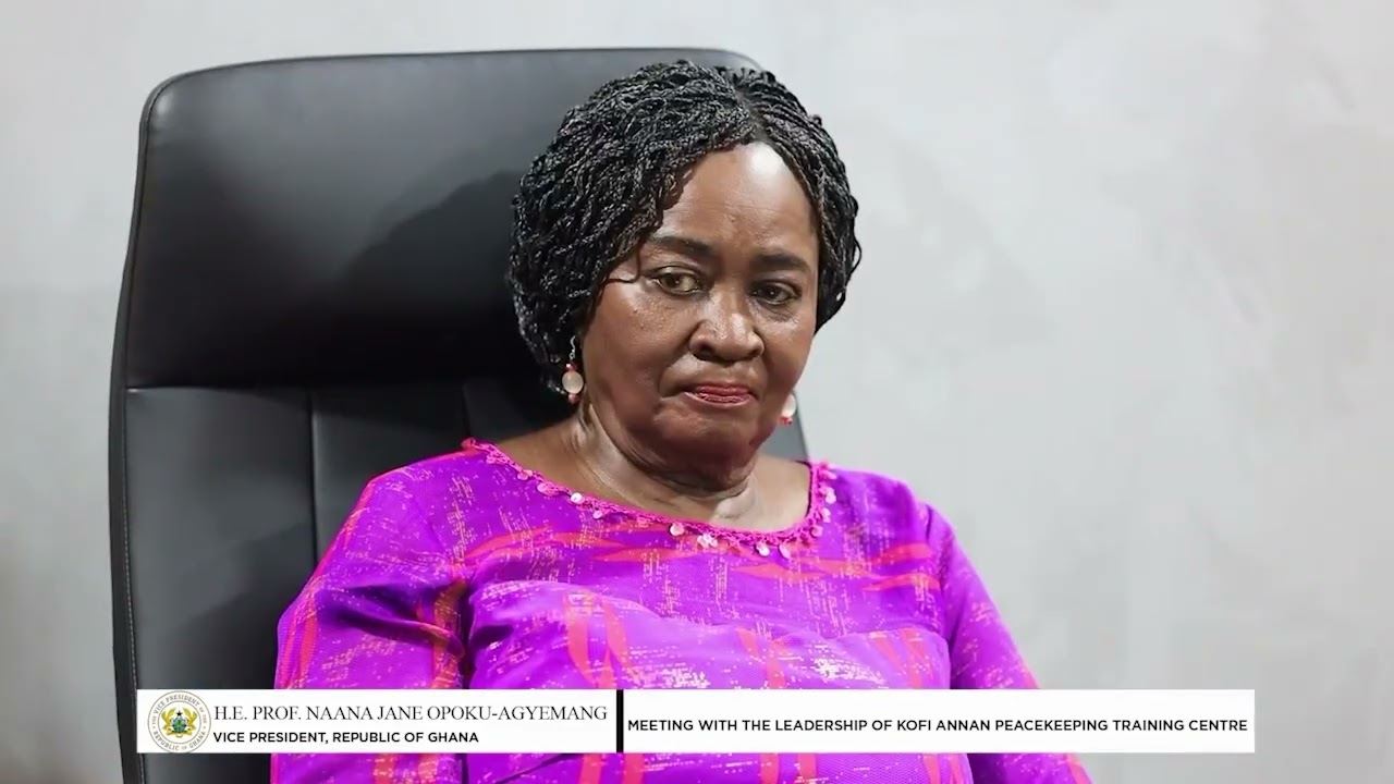 KAIPTC ENGAGES VICE PRESIDENT OF GHANA 🇬🇭 
