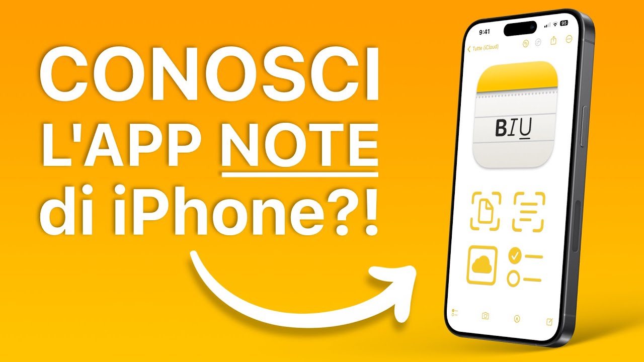 GUIDA dell'App NOTE per iPhone - L'App che SA FARE TUTTO!