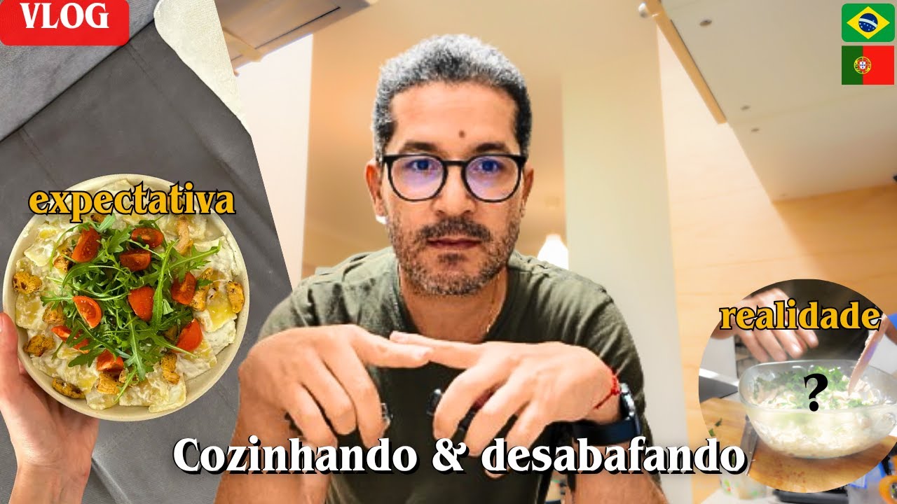 Receita de massa QUASE perfeita😂 Cozinhando e Falando #vlogbrasil   Vinicius Castro