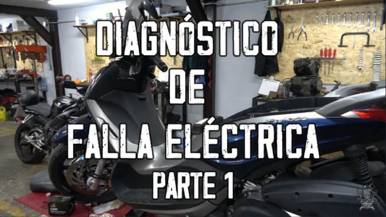 Diagnóstico de falla eléctrica en una Piaggio BV 350 (parte 1).