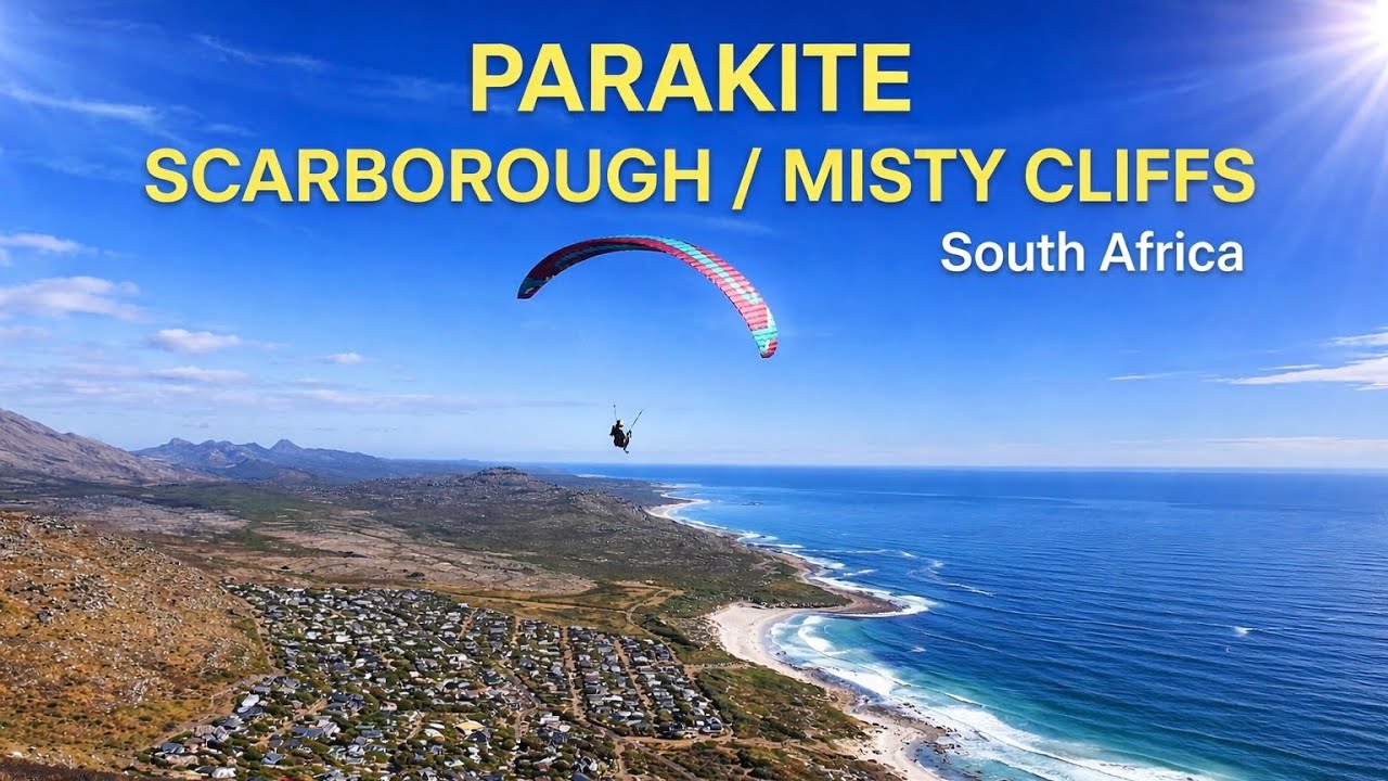 Epic Hike & Fly in Scarborough / MIsty Cliffs,  Paragliding Adventure + Mieke’s First Hike & Fly 🪂