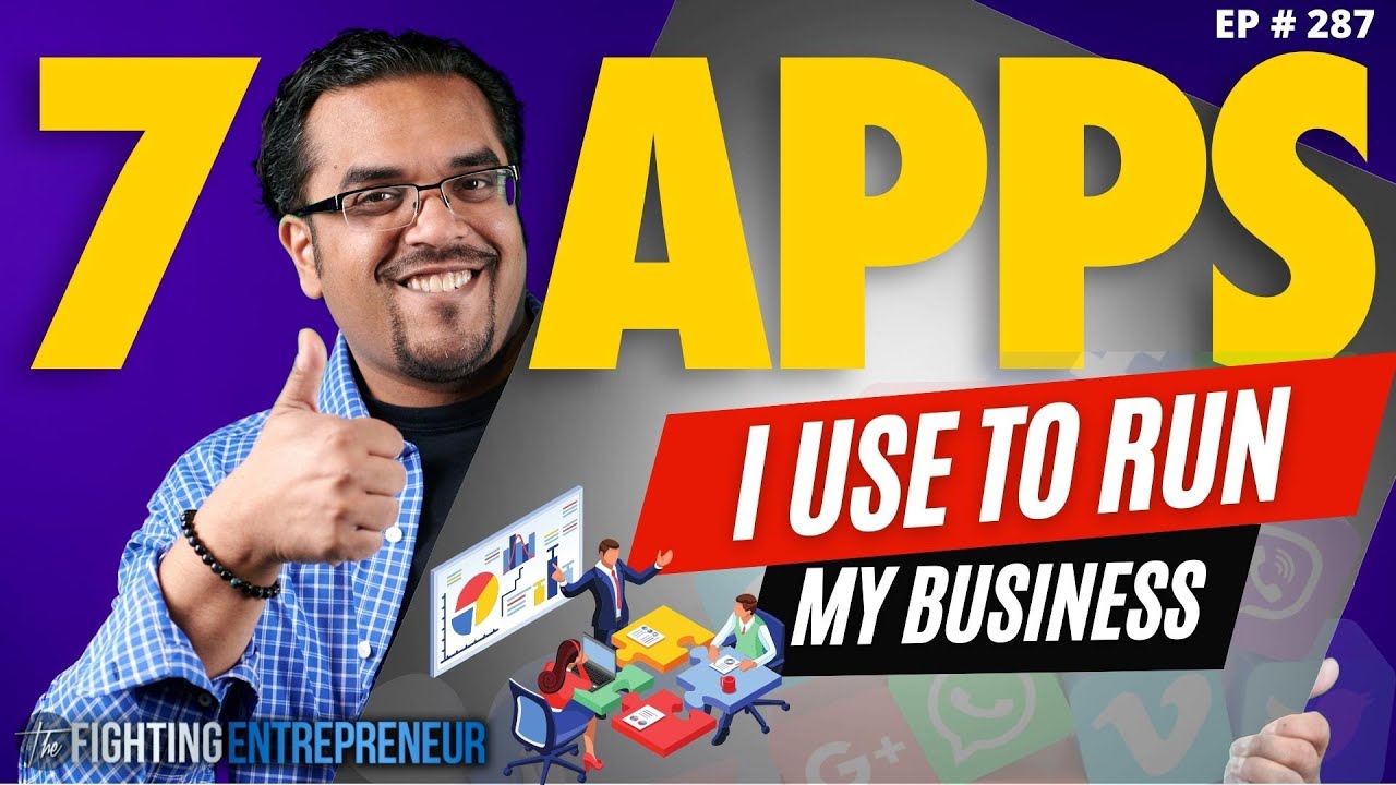 7 Apps I Use to Run My Business From My Phone!