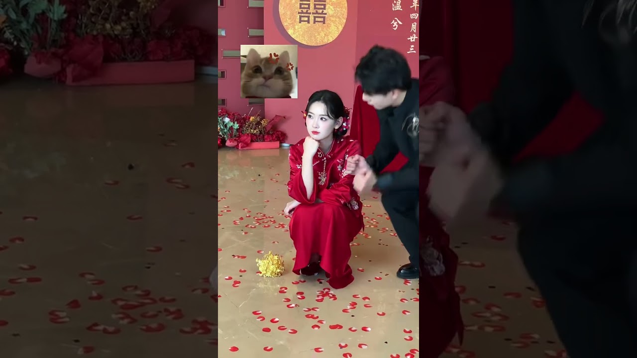 My wife is so cute when she is angry 💞😘😘#douyin #wedding #weddingdress #love #couple #foryou #bride