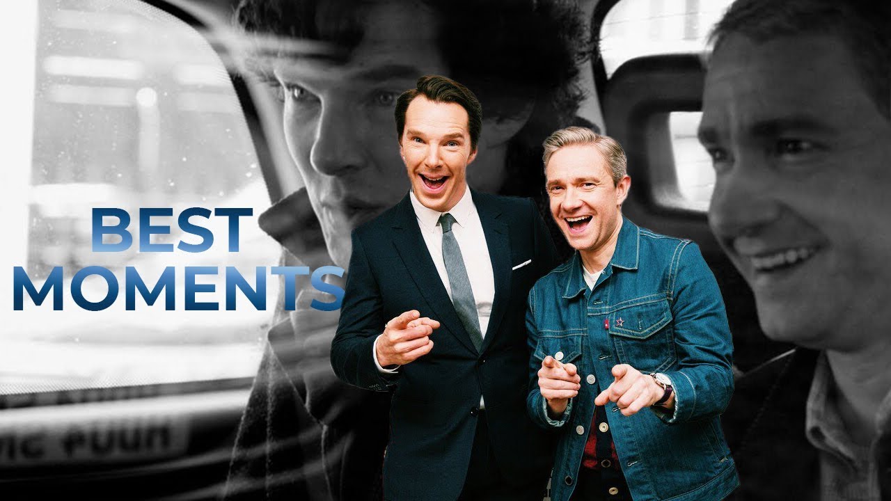 MARTIN FREEMAN and BENEDICT CUMBERBATCH | BEST MOMENTS👬