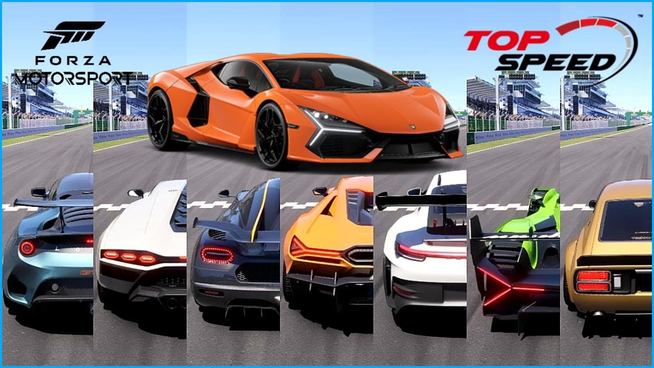Forza Motorsport Update 18 - 8 NEW Cars! Sound & Top Speed Test | Velocity Update