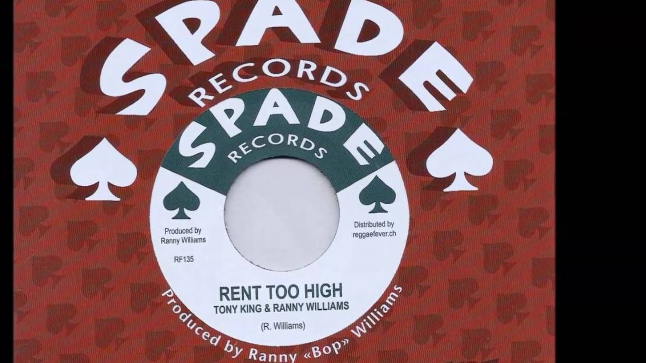 Tony King+Ranny Williams - Rent Too High b/w Ranny Williams+Hippy Boys - Summer Place