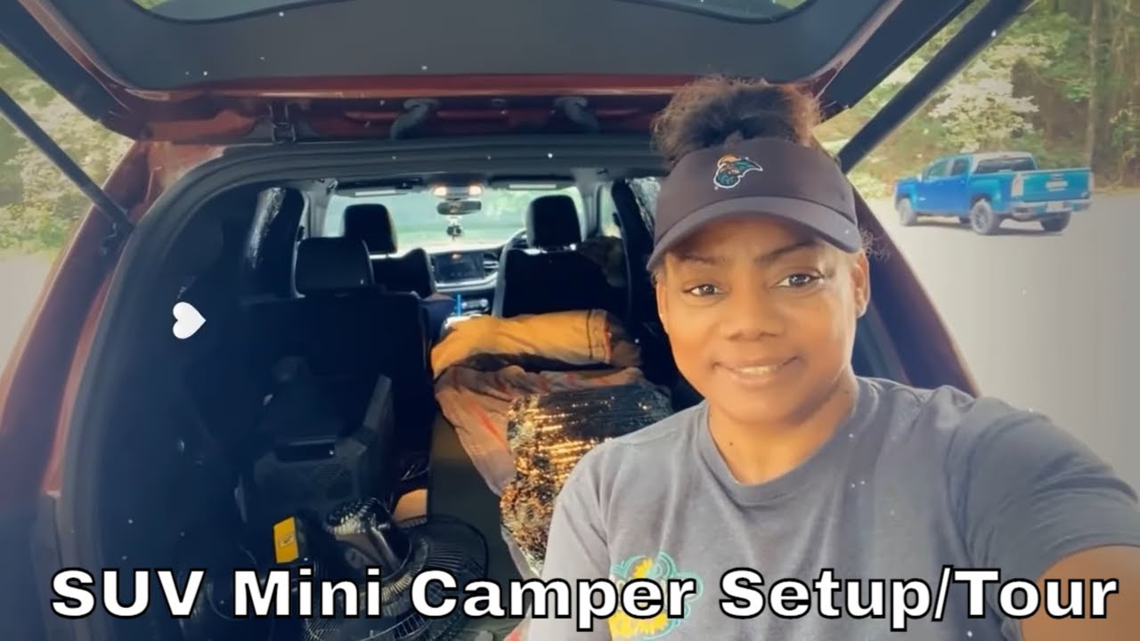 Solo SUV Camper Setup | First Time Stealth Camping ALONE in my Dodge Durango SUV in NC