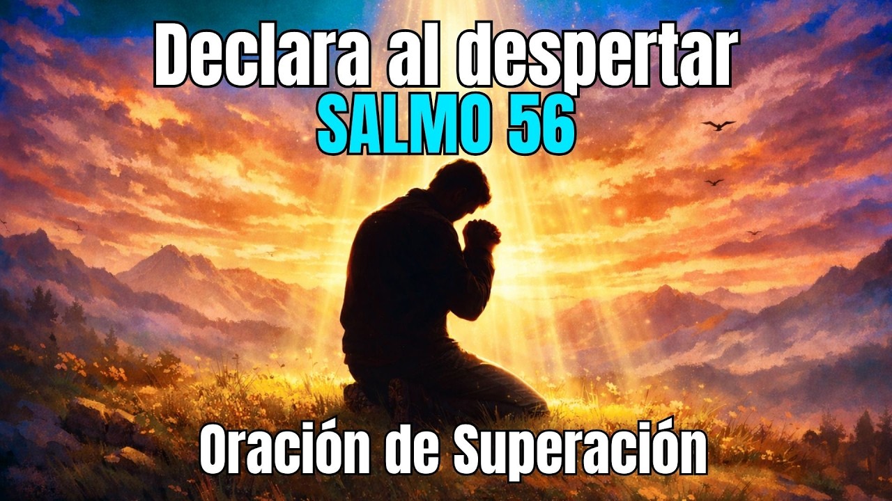 Declara el SALMO 56 al Despertar | Oración para Superar el MIEDO y Renovar la CONFIANZA