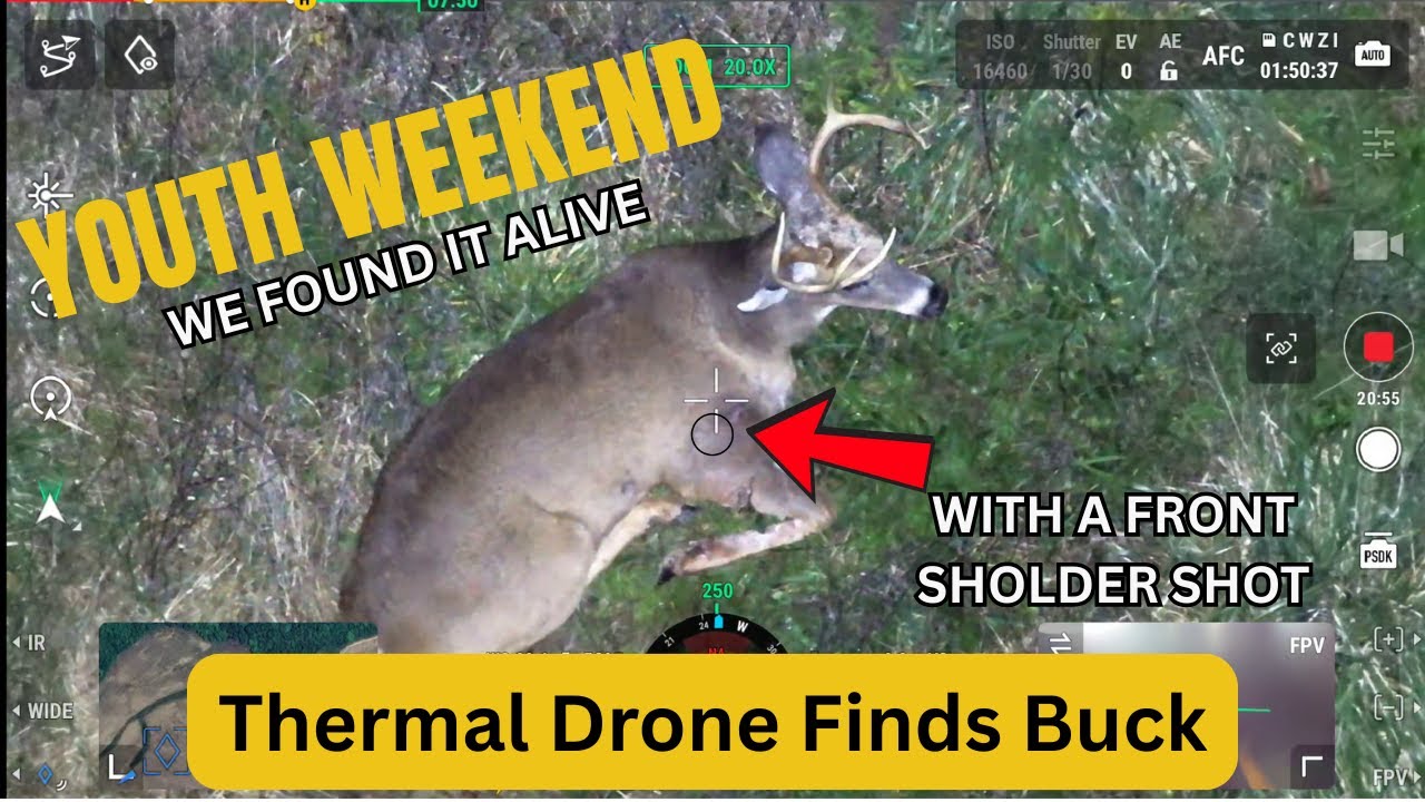 Youth Weekend Deer Recovery | Found Alive with a Front Shoulder Shot