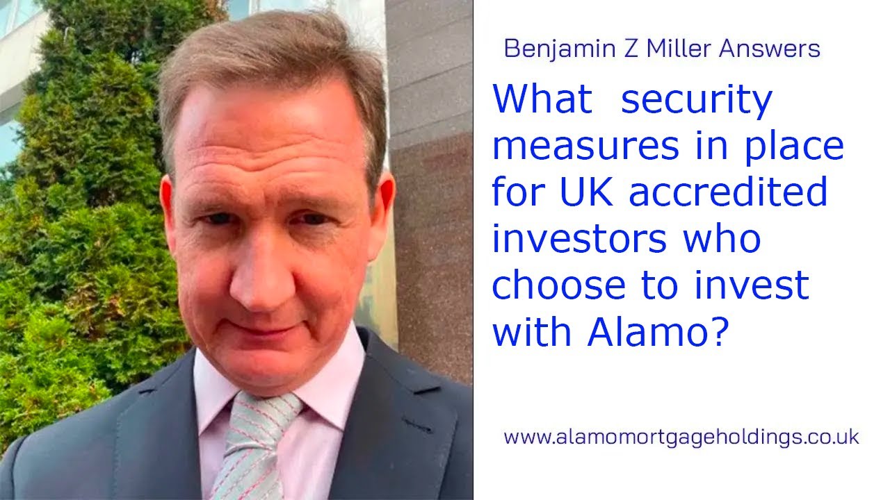 What  security measures in place for UK accredited investors who choose to invest with Alamo?