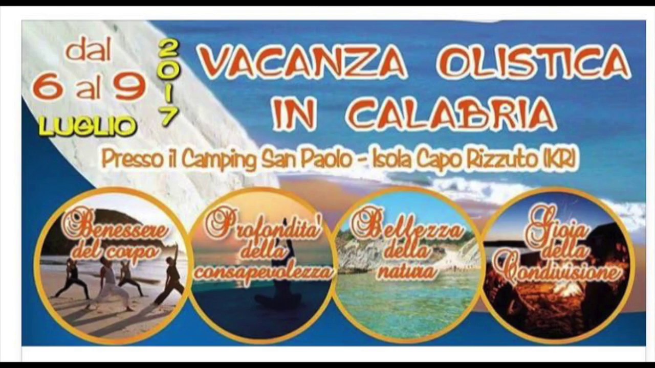 Vacanza Olistica in Calabria 2017