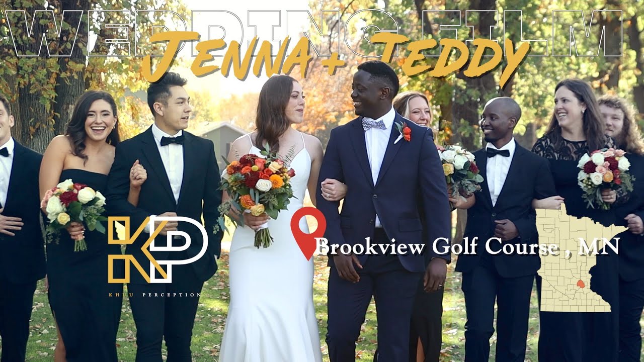 Brookview Golf Course MN Jenna + Teddy Wedding Film Final   HD 1080p