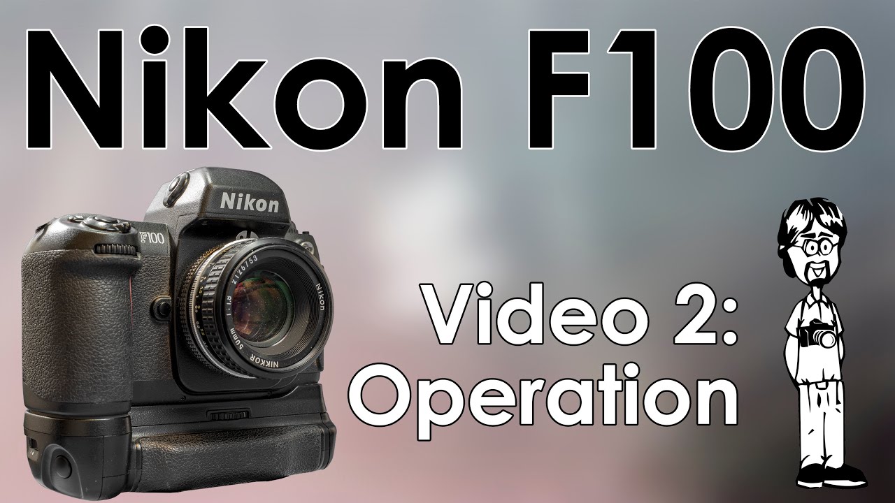 Nikon F100: Camera Operation, How to Take a Photo, Flash Use, Drive Modes, and Shooting Modes