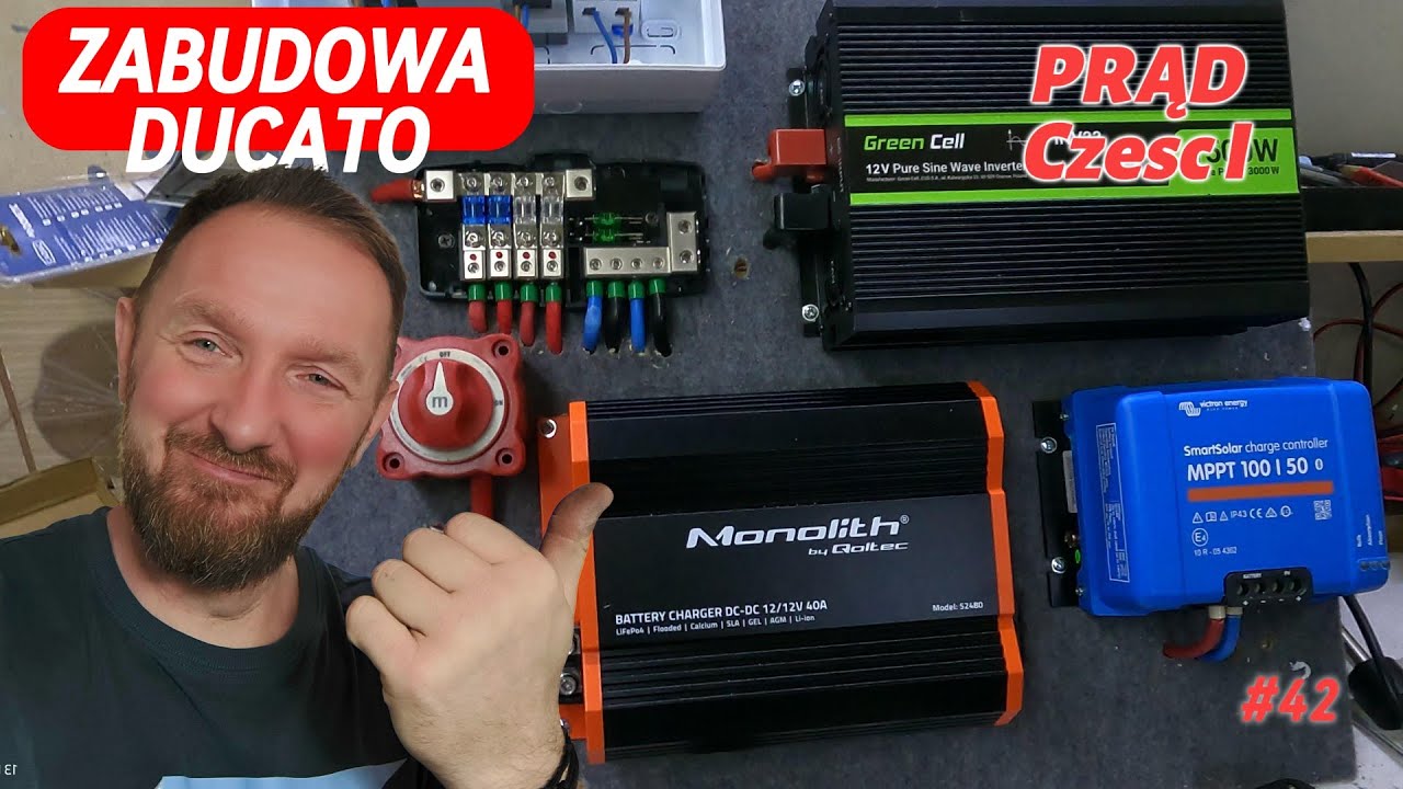 Elektryka w kamperze cześć 1 - Ducato Kampervan