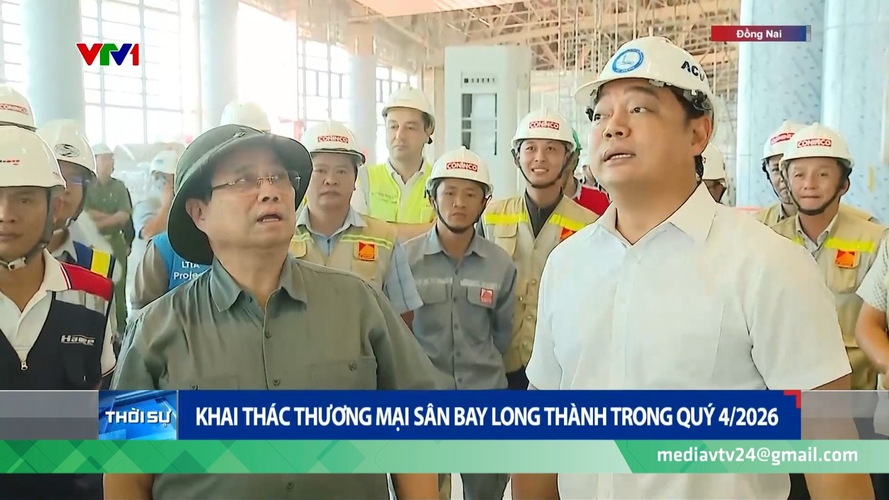 Thời sự tổng hợp trưa 30/3: Khai th&aacute;c thương mại s&acirc;n bay Long Th&agrave;nh trong qu&yacute; 4/2026 | VTV
